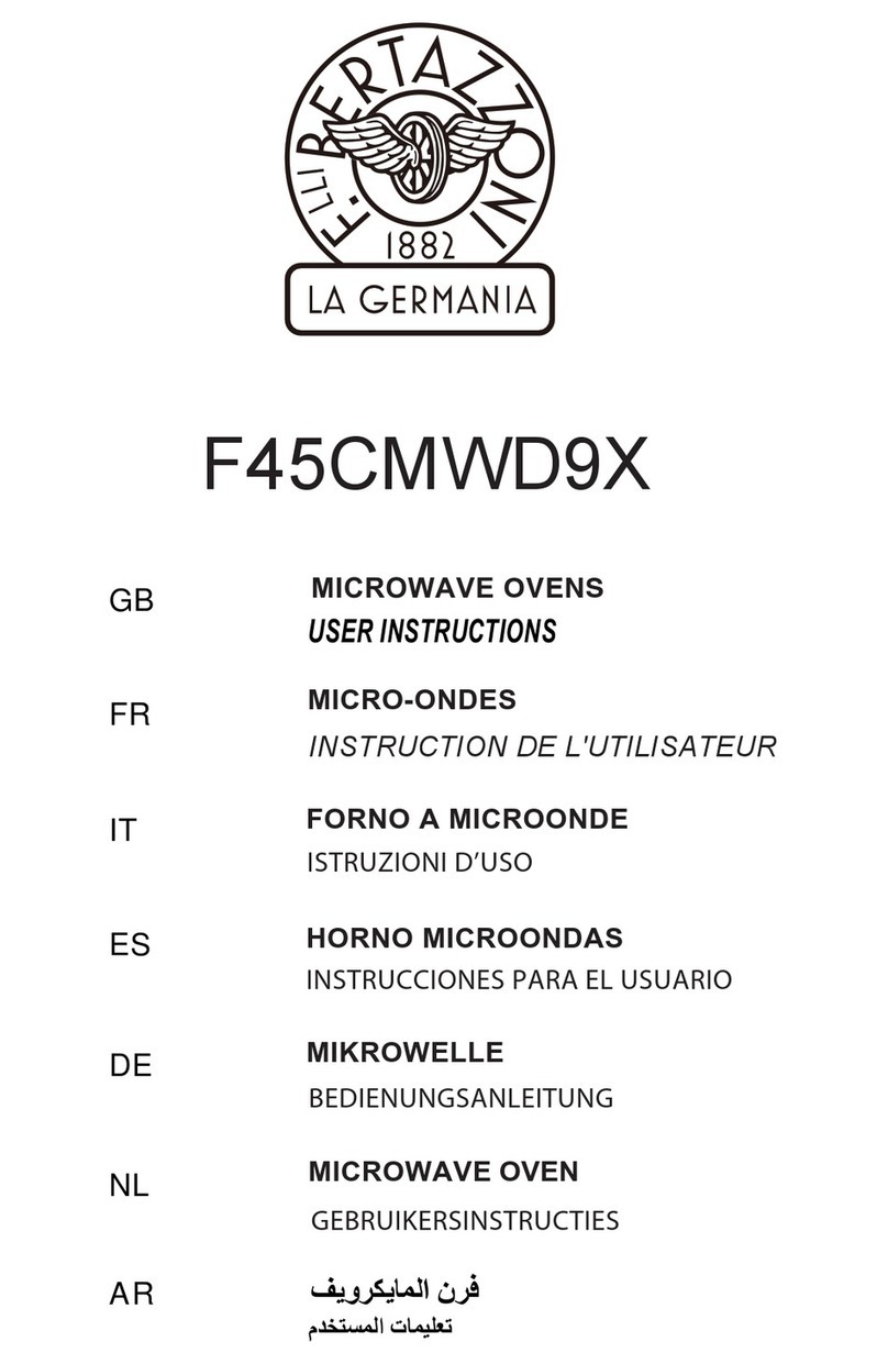 Bertazzoni F45CMWD9X User manual