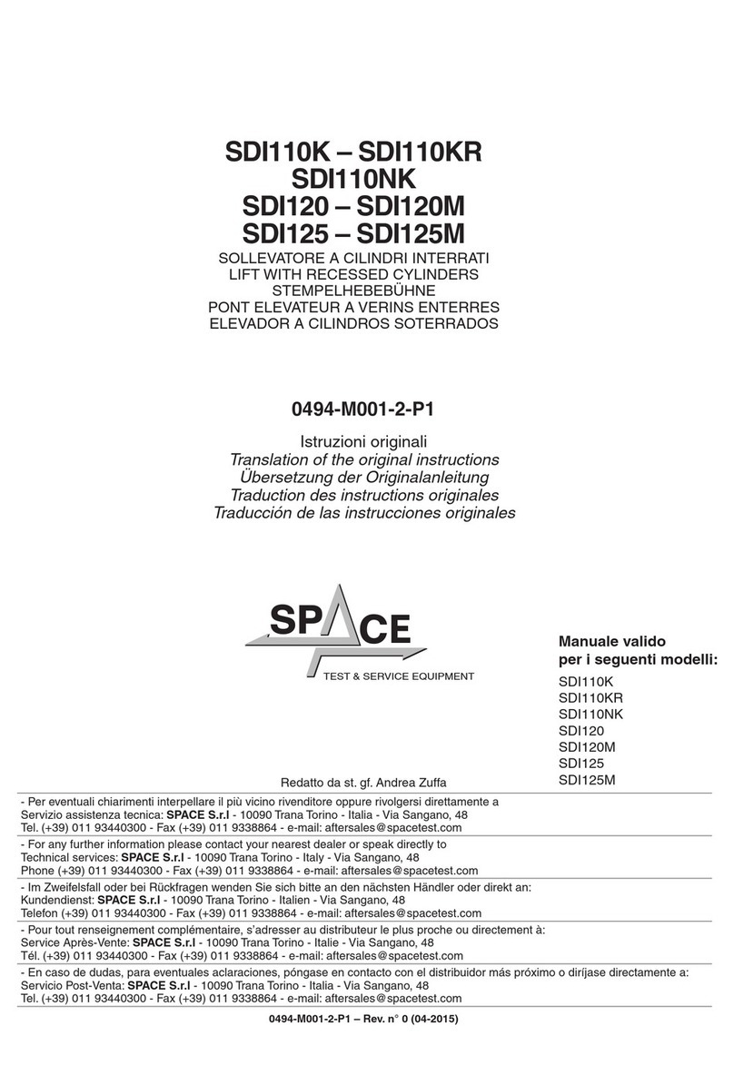 Space SDI110K Translation of the original instructions