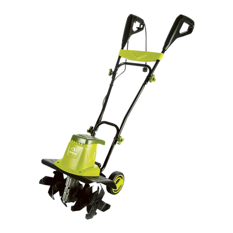 SNOWJOE Sunjoe Tiller Joe TJ604E User manual