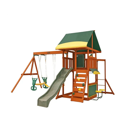 KidKraft BROOKRIDGE CLIMBING FRAME Installation and operating instructions