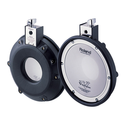 Roland V-Drums V-PAD PDX-8 User manual