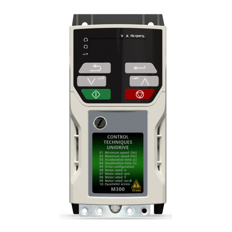 Control Techniques Unidrive M300 User manual