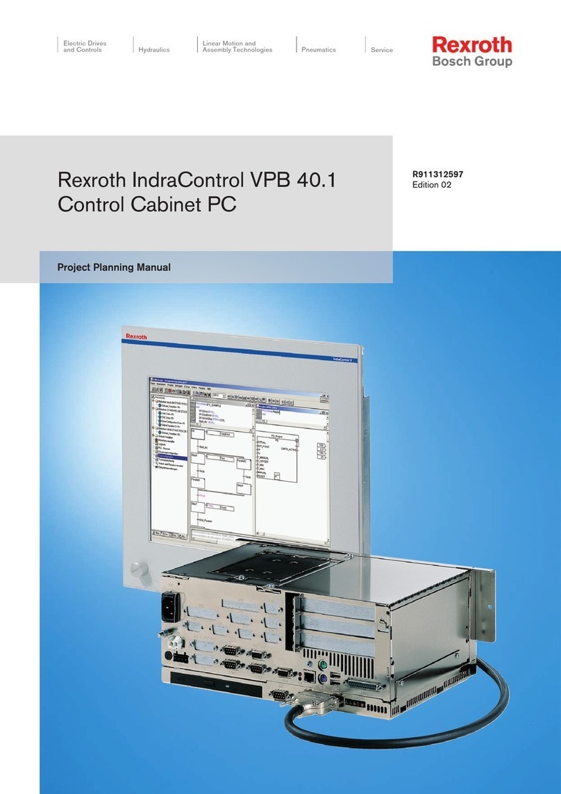 Bosch Rexroth lndraControl VPB 40.1 Technical manual