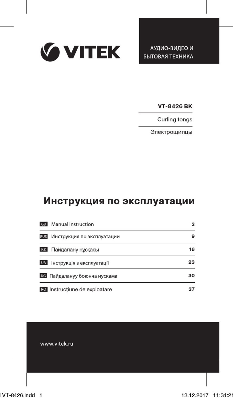 Vitek VT-8426 BK User manual