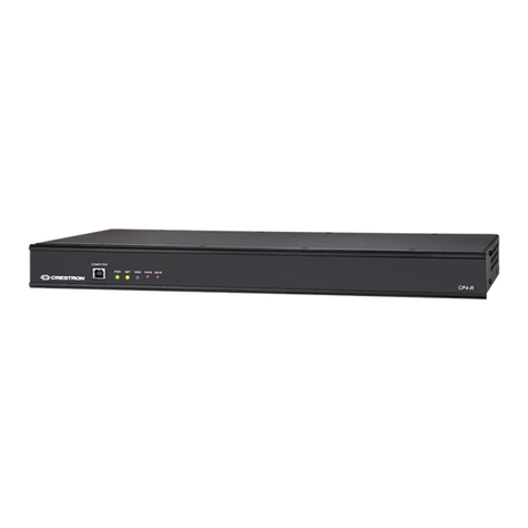 Crestron CP4 User manual Crestron CP4 User manual