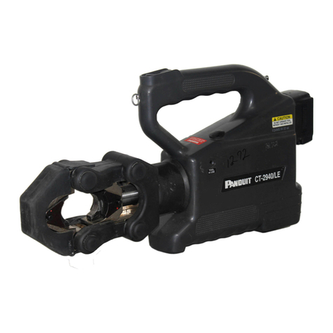 Panduit CT-2940/L User manual Panduit CT-2940/L User manual