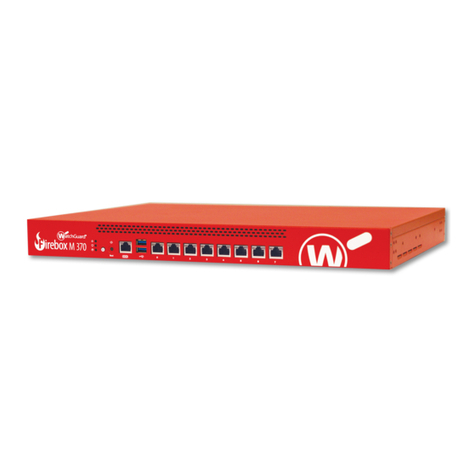 Watchguard Firebox M370 User manual