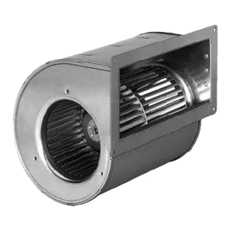 Ebmpapst D2E133-DM47-A3 User manual