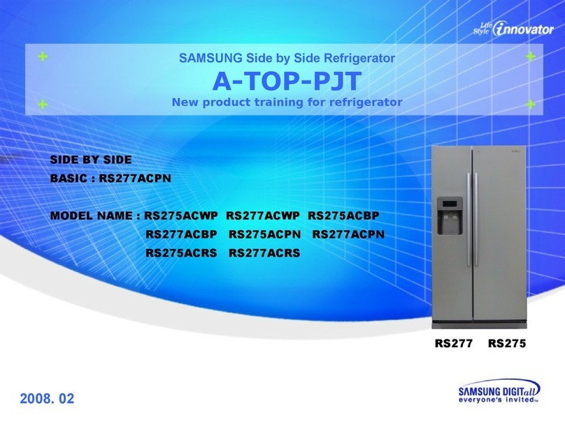 Samsung RS277ACPN User manual Samsung RS277ACPN User manual