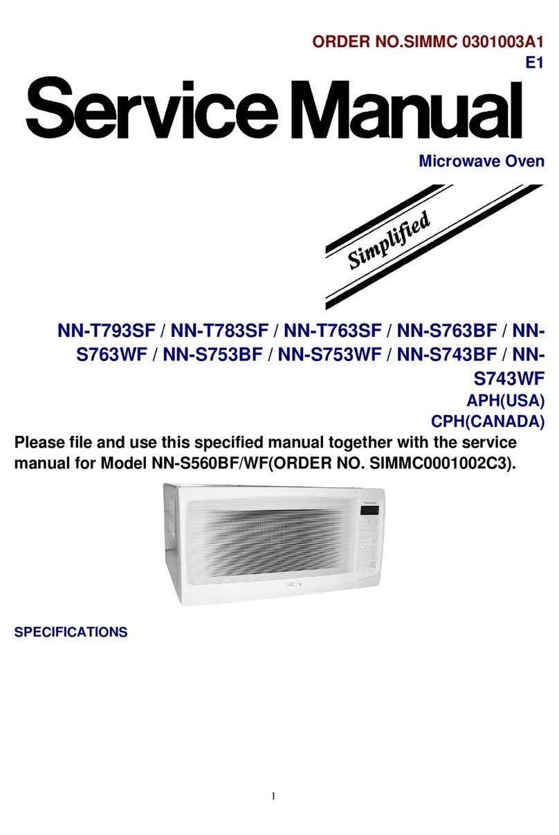 Panasonic NN-T793SF User manual