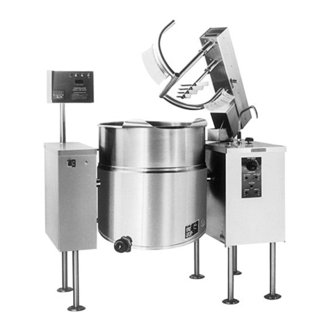 Welbilt Cleveland MKEL-40-T Installation, Operation, Maintenance, Parts & Service