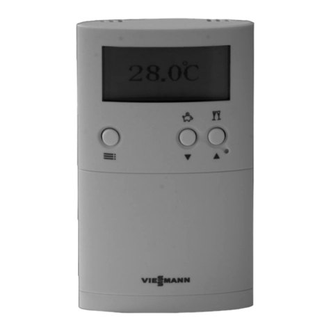 Viessmann VITOTROL 100 Operating instructions