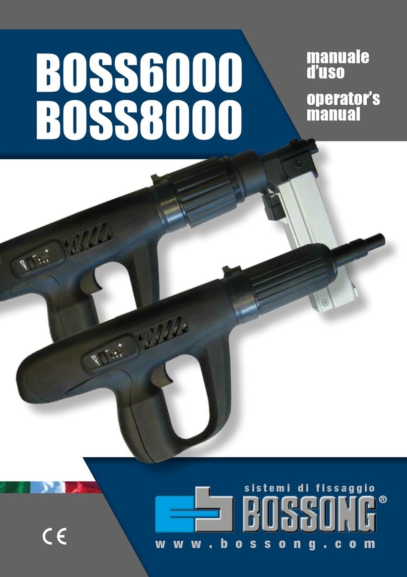 Bossong BOSS6000 Operator's manual