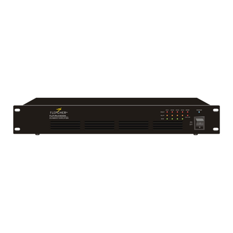 Flepcher FLP-PA4500D Operation manual