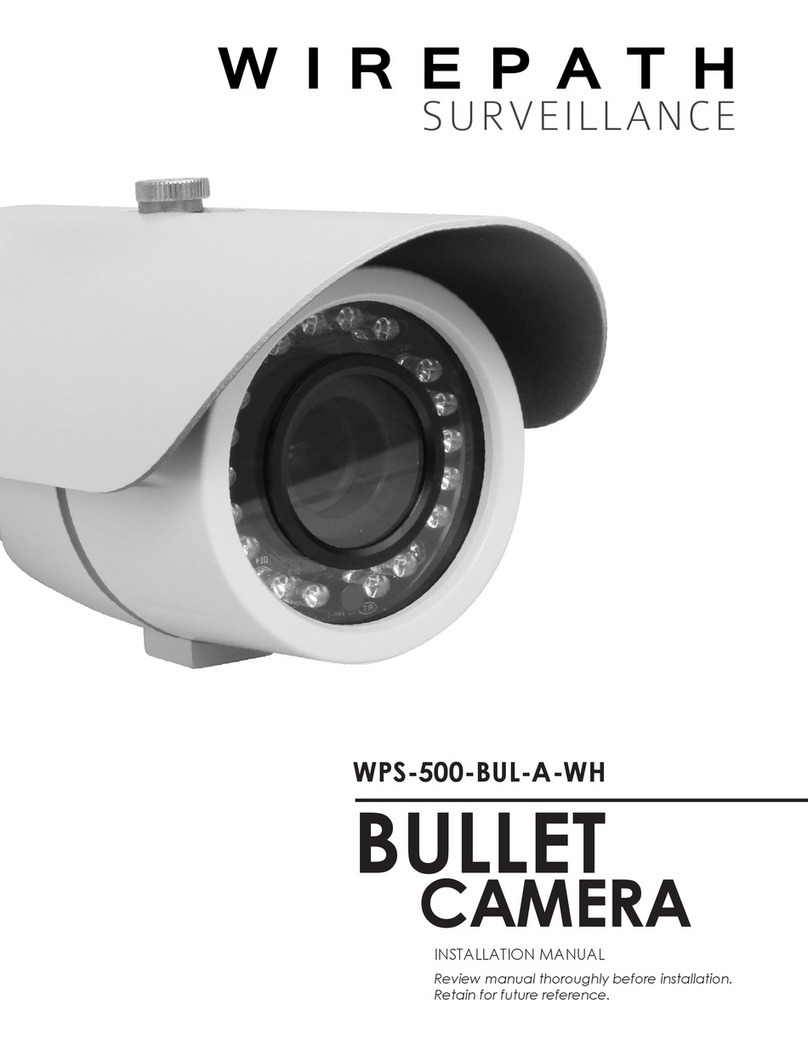 Wirepath WPS-500-BUL-A-WH User manual