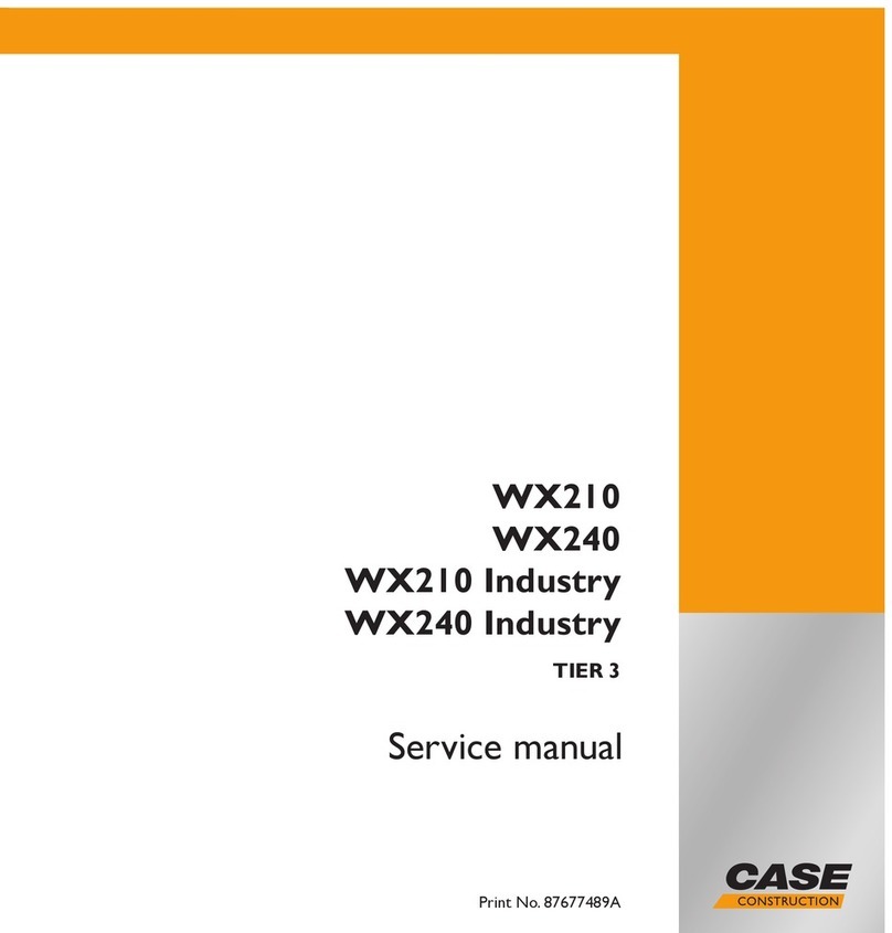 Case WX210 Service manual