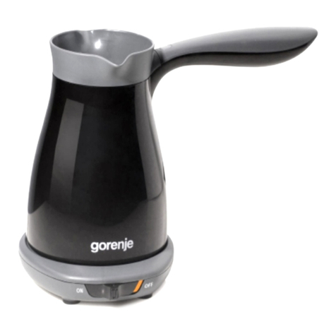 Gorenje TCM330B instruction manual