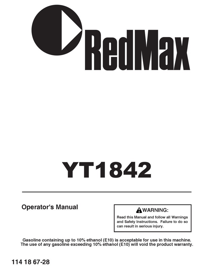 RedMax YT1842 User manual RedMax YT1842 User manual
