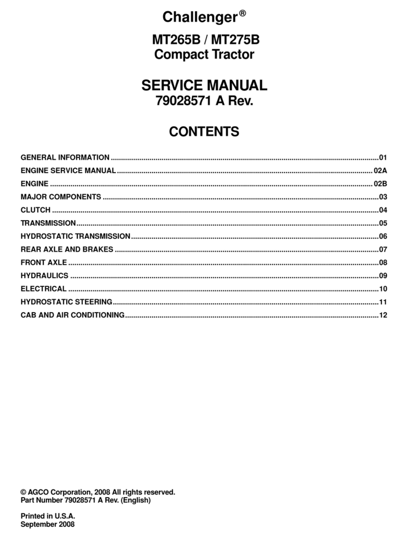 Challenger MT265B User manual