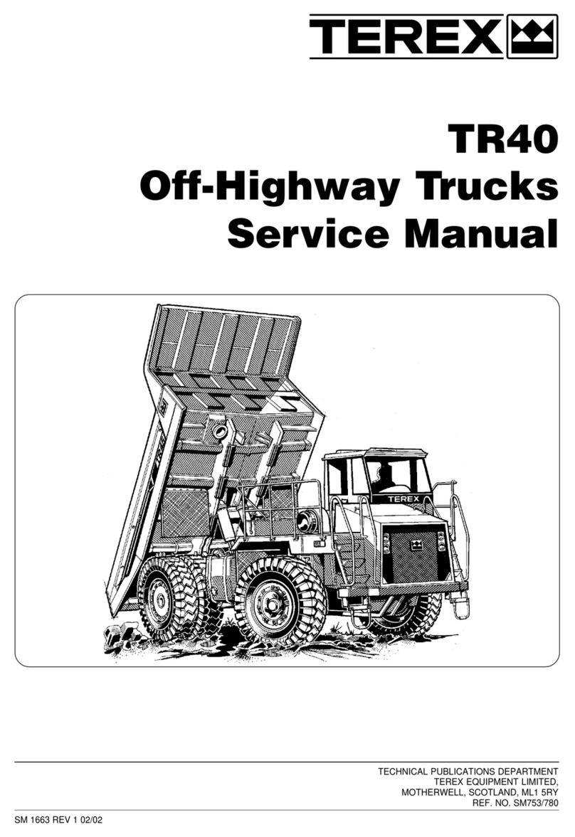Terex TR40 User manual