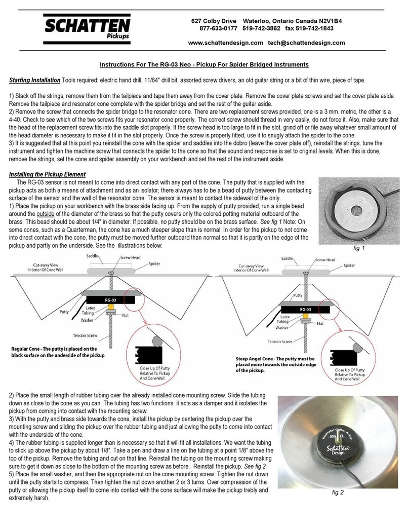Schatten Design RG-03 Neo instructions