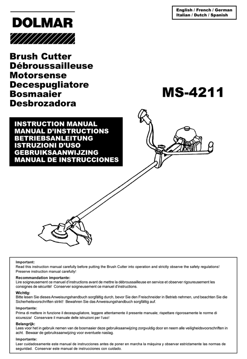 Dolmar MS-4211 instruction manual