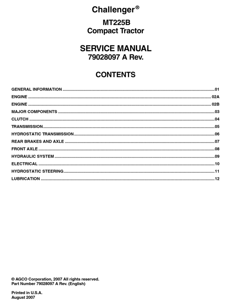 Challenger MT225B User manual