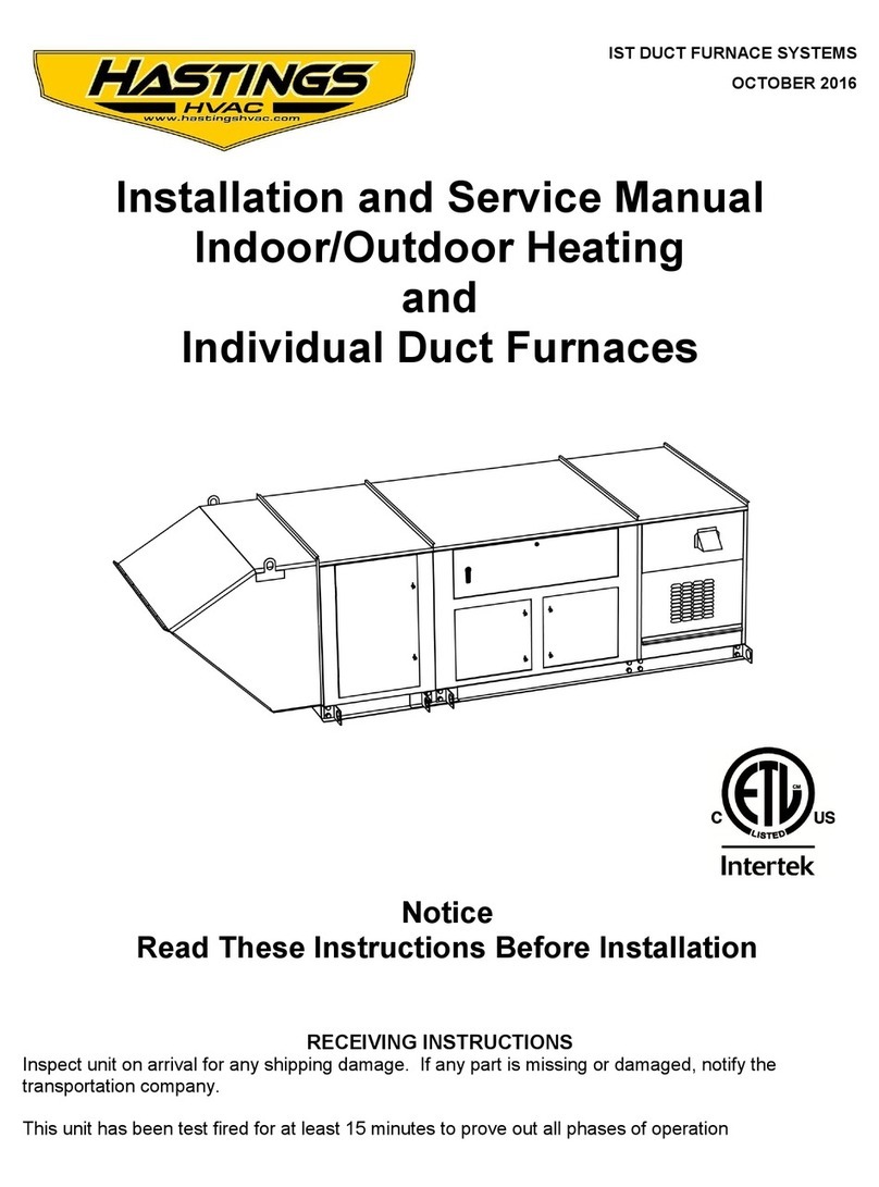 Hastings IST-100 Installation and service manual