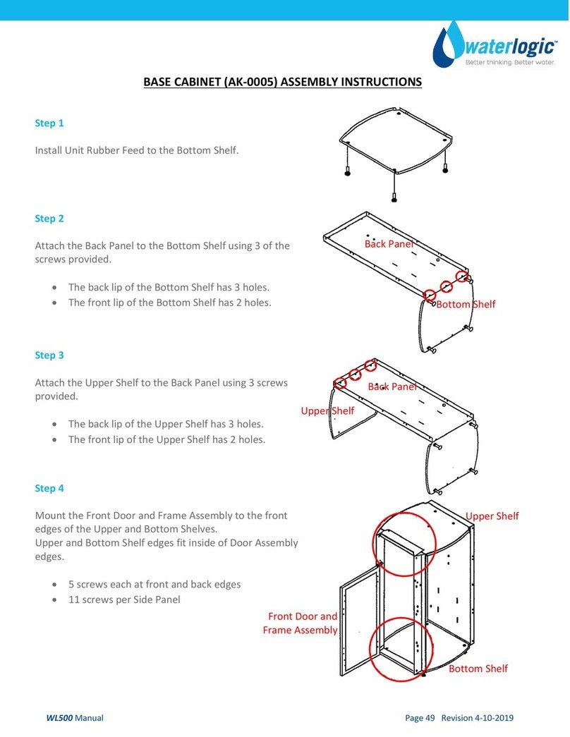 WaterLogic WL500 - Sparkling User manual