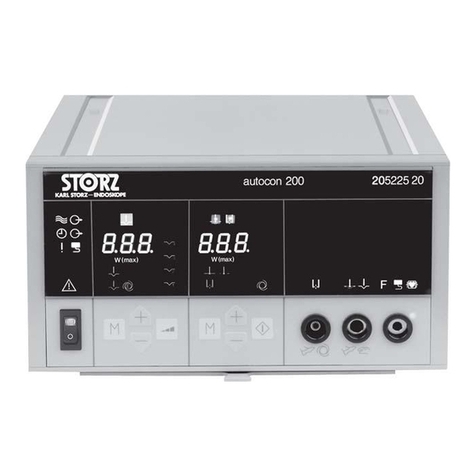 Storz AUTOCON 200 instruction manual