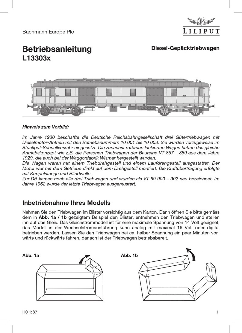 Liliput L13303 Series User manual Liliput L13303 Series User manual
