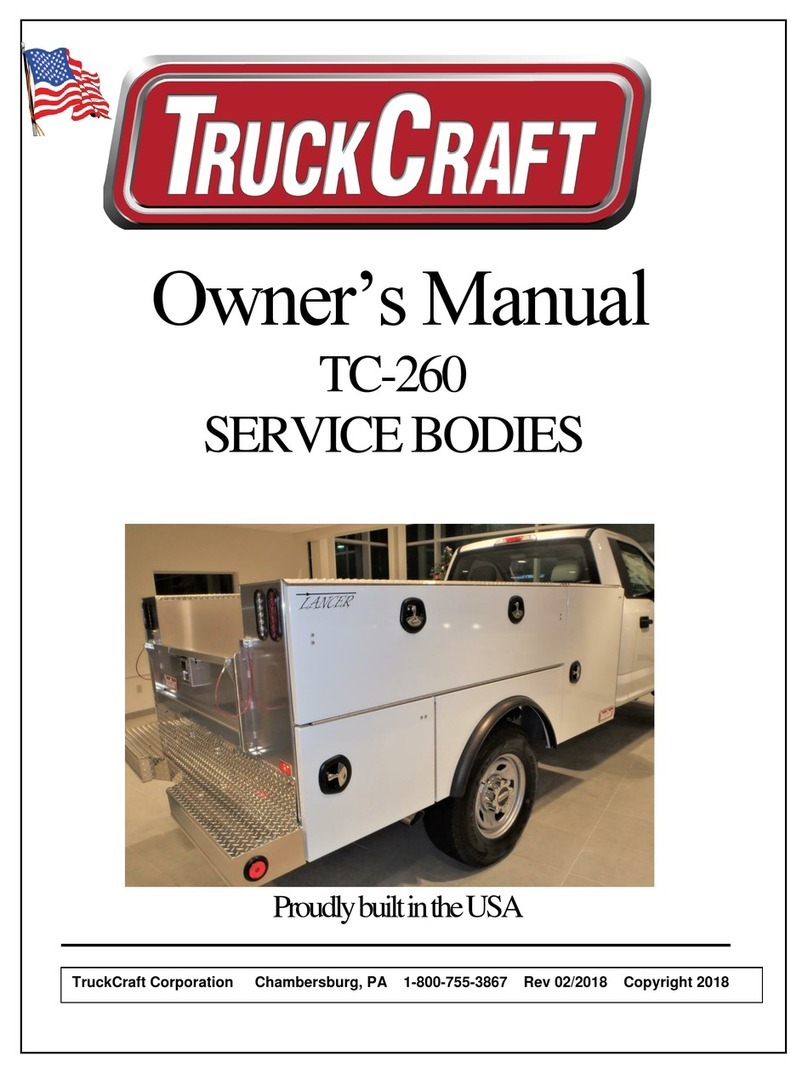 TruckCraft TC-260 owner's manual
