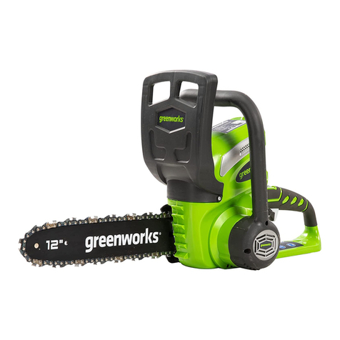GreenWorks Tools G40CS30 User manual