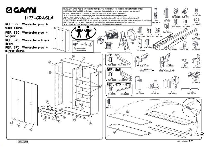 Gami H27-GRASLA 860 manual
