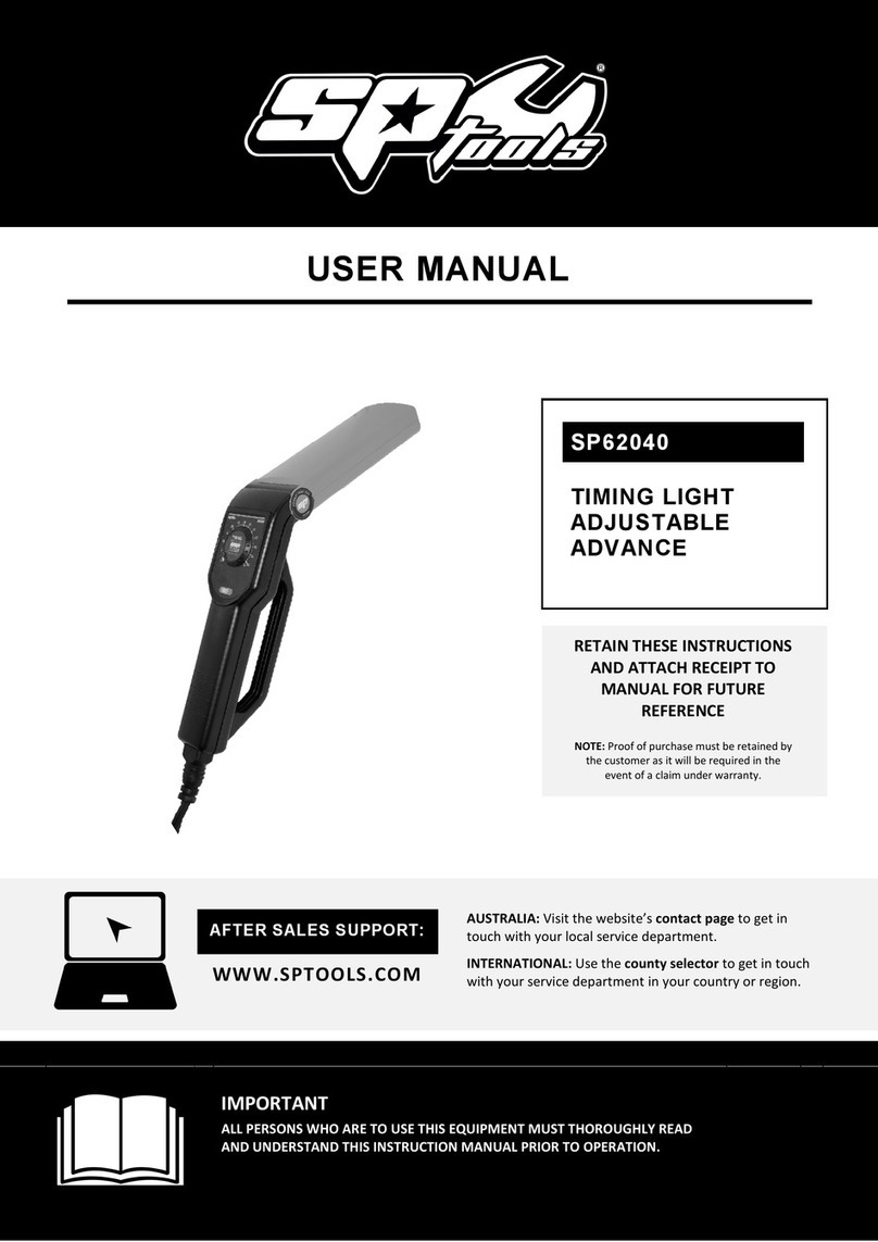 SP tools SP62040 User manual