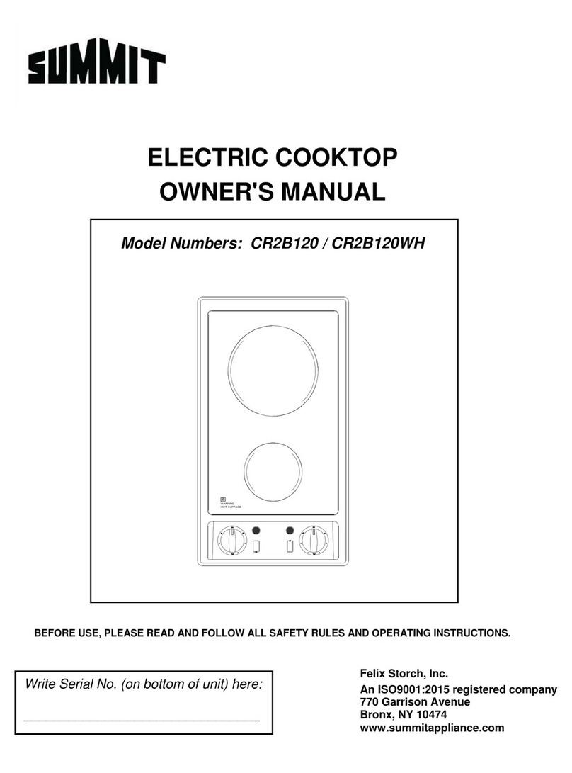 Summit CR2B120WH owner's manual