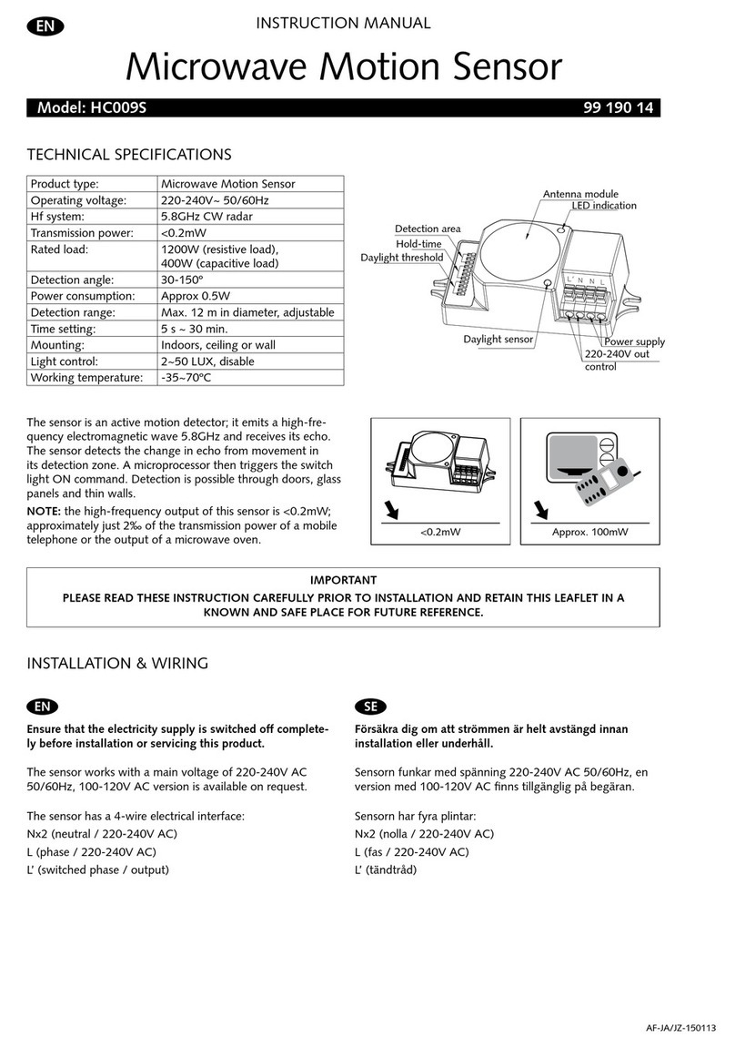 Malmbergs HC009S instruction manual