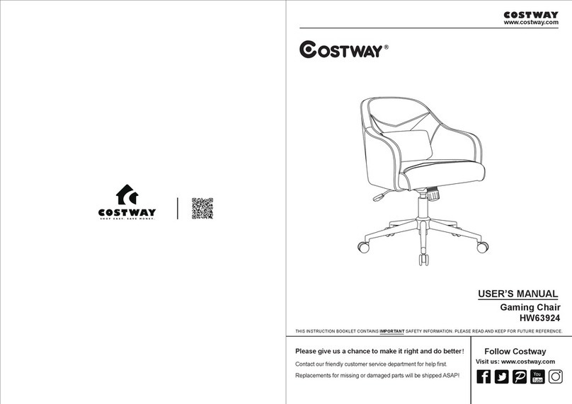 Costway HW63924 user manual Costway HW63924 user manual