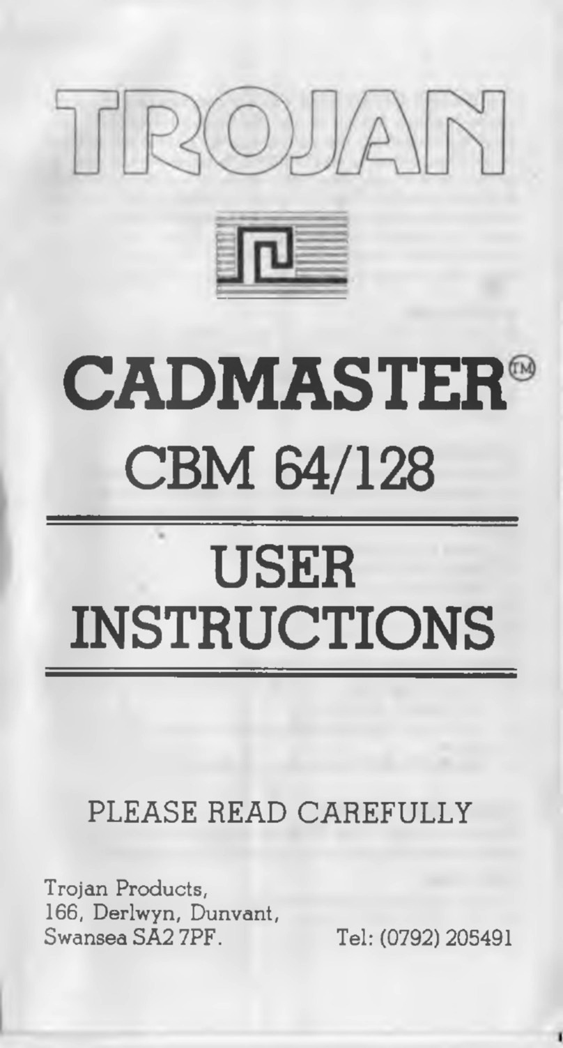 Trojan Cadmaster User instructions