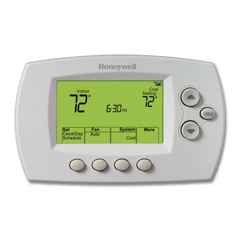 Honeywell Home RET97E5D User manual