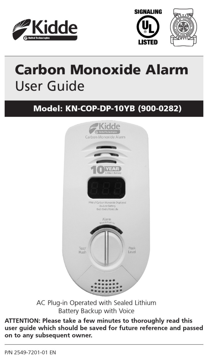 Kidde KN-COP-DP-10YB User manual