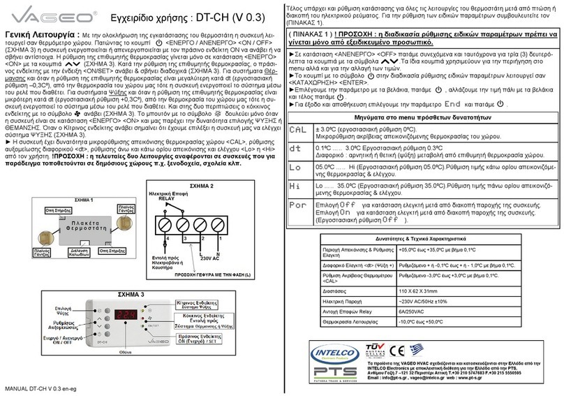 Vageo DT-CH manual
