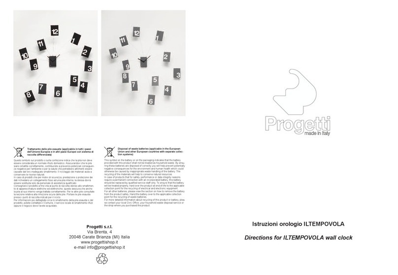 Progetti ILTEMPOVOLA Directions