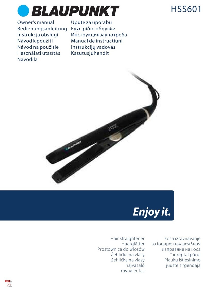 Blaupunkt HSS601 owner's manual