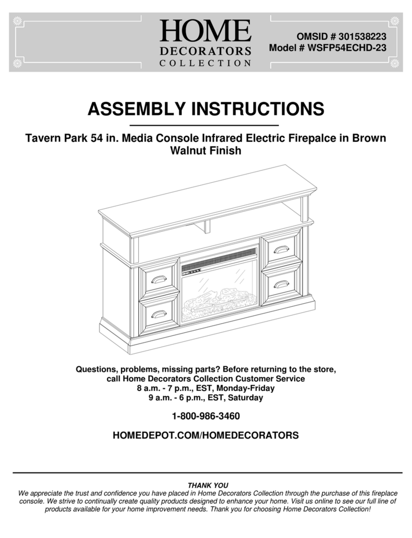 Home Decorators Collection Tavern Park WSFP54ECHD-23 User manual Home Decorators Collection Tavern Park WSFP54ECHD-23 User manual