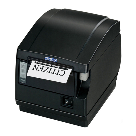 Citizen CT-S651 Type II User manual