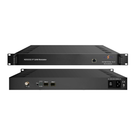 Dexing Fiber Labs NDS3332 User manual