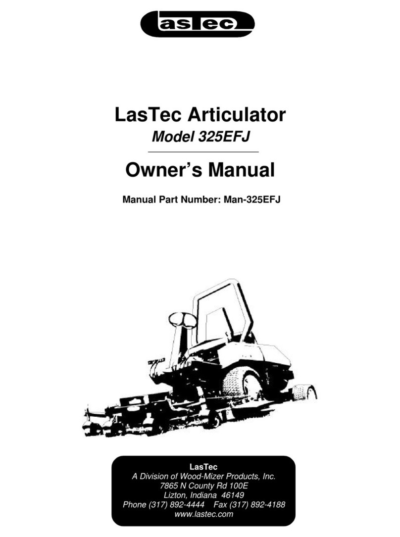 Lastec 325EFJ User manual