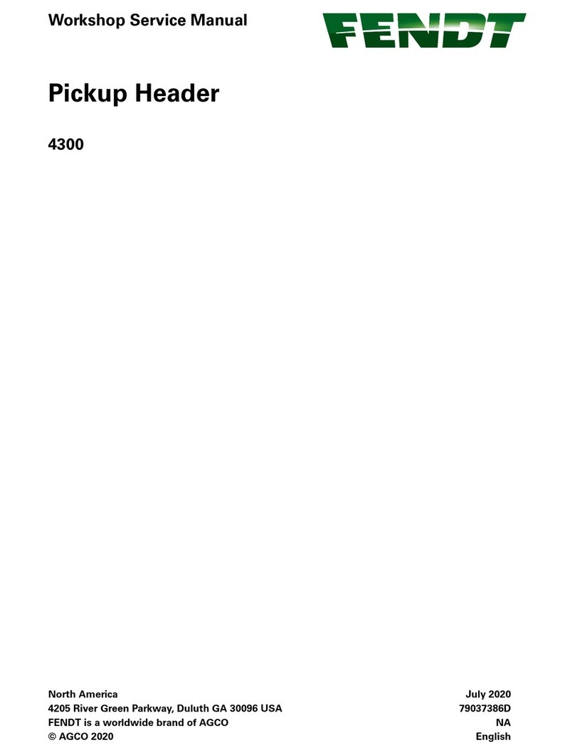 FENDT 4300 Workshop service manual