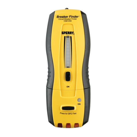 Sperry instrument Breaker Finder CS61200 quick guide